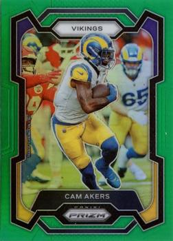 2023 Panini Prizm - Green #164 Cam Akers Front