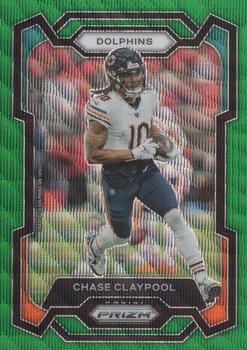 2023 Panini Prizm - Green Wave #46 Chase Claypool Front