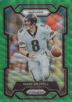 2023 Panini Prizm - Green Wave #136 Mark Brunell Front
