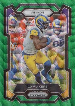 2023 Panini Prizm - Green Wave #164 Cam Akers Front