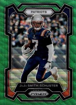 2023 Panini Prizm - Green Wave #204 JuJu Smith-Schuster Front