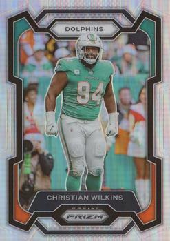2023 Panini Prizm - Silver #182 Christian Wilkins Front