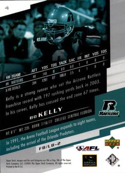 2005 Upper Deck AFL #4 Bo Kelly Back