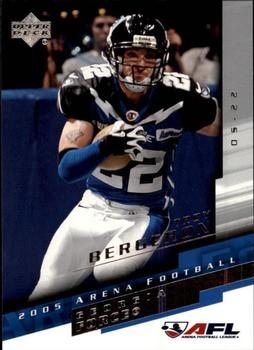 2005 Upper Deck AFL #7 Troy Bergeron Front