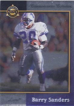 1997 Pinnacle Mint - Commemorative Cards #1 Barry Sanders Front