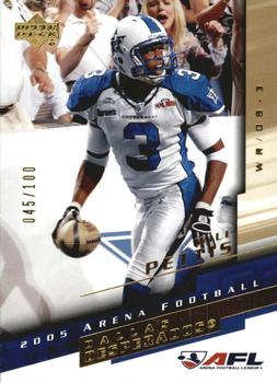 2005 Upper Deck AFL - Gold #28 Will Pettis Front