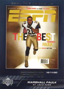 2005 Upper Deck ESPN - ESPN The Magazine Covers #TM-15 Marshall Faulk Front
