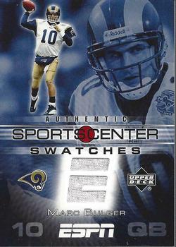 2005 Upper Deck ESPN - SportsCenter Swatches #SCS-MB Marc Bulger Front