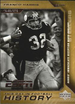 2005 Upper Deck ESPN - This Day in Football History #20 Franco Harris Front