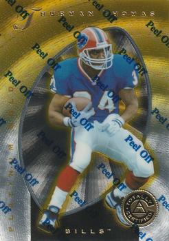 1997 Pinnacle Totally Certified - Platinum Gold #81 Thurman Thomas Front