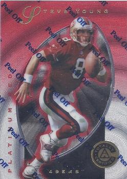 1997 Pinnacle Totally Certified #4 Steve Young Front