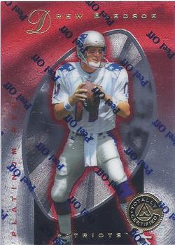 1997 Pinnacle Totally Certified #7 Drew Bledsoe Front