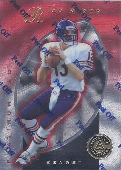 1997 Pinnacle Totally Certified #16 Rick Mirer Front