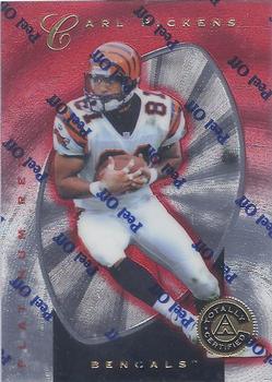 1997 Pinnacle Totally Certified #17 Carl Pickens Front