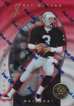 1997 Pinnacle Totally Certified #23 Jeff George Front