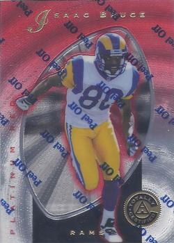 1997 Pinnacle Totally Certified #29 Isaac Bruce Front