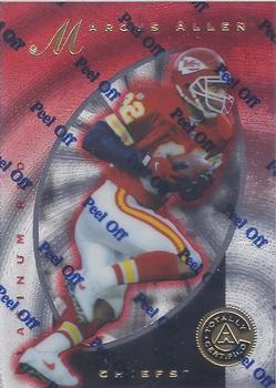 1997 Pinnacle Totally Certified #38 Marcus Allen Front