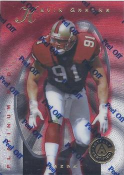 1997 Pinnacle Totally Certified #61 Kevin Greene Front