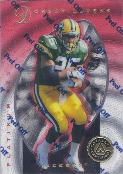 1997 Pinnacle Totally Certified #63 Dorsey Levens Front