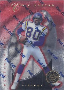 1997 Pinnacle Totally Certified #65 Cris Carter Front
