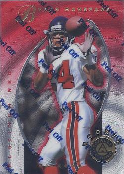 1997 Pinnacle Totally Certified #123 Byron Hanspard Front