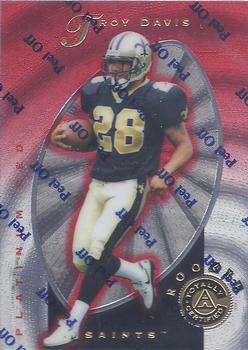 1997 Pinnacle Totally Certified #139 Troy Davis Front