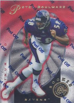 1997 Pinnacle Totally Certified #148 Peter Boulware Front