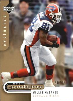 2005 Upper Deck Foundations - Exclusive Gold #12 Willis McGahee Front