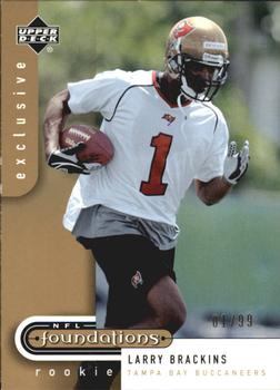 2005 Upper Deck Foundations - Exclusive Gold #113 Larry Brackins Front