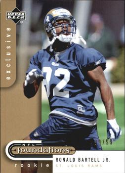 2005 Upper Deck Foundations - Exclusive Gold #148 Ronald Bartell Front