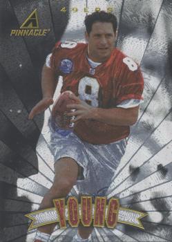1997 Pinnacle - Trophy Collection #P4 Steve Young Front