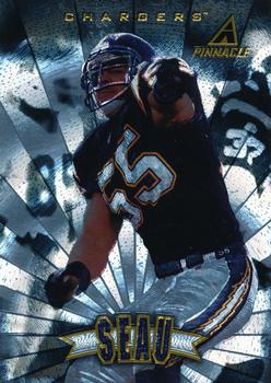 1997 Pinnacle - Trophy Collection #P19 Junior Seau Front