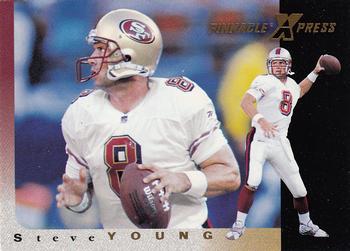 1997 Pinnacle X-Press #2 Steve Young Front