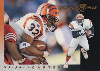 1997 Pinnacle X-Press #49 Ki-Jana Carter Front