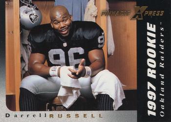 1997 Pinnacle X-Press #134 Darrell Russell Front