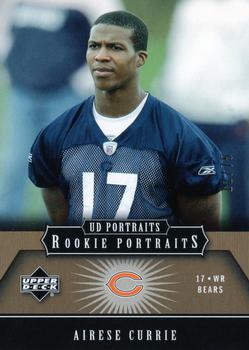 2005 Upper Deck Portraits - Gold #145 Airese Currie Front