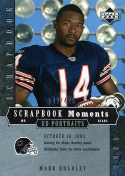 2005 Upper Deck Portraits - Scrapbook Moments #40 Mark Bradley Front