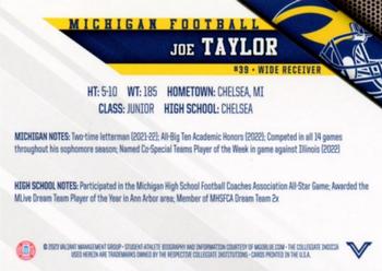 2023 Valiant Michigan Wolverines #NNO Joe Taylor Back