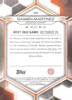 2023 Bowman Best University - Gold Geometric #66 Damien Martinez Back