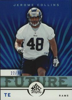 2005 Upper Deck Reflections - Blue #123 Jerome Collins Front
