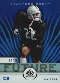 2005 Upper Deck Reflections - Blue #124 Stanford Routt Front