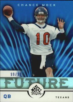 2005 Upper Deck Reflections - Blue #150 Chance Mock Front