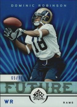 2005 Upper Deck Reflections - Blue #157 Dominic Robinson Front