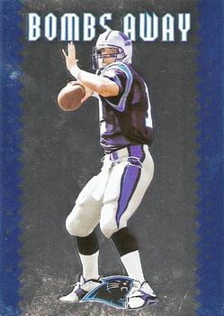 1997 Pinnacle X-Press - Bombs Away #5 Kerry Collins Front