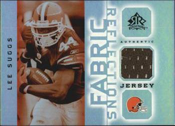 2005 Upper Deck Reflections - Fabric Reflections #FR-LS Lee Suggs Front