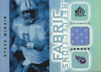 2005 Upper Deck Reflections - Fabric Reflections #FR-SM Steve McNair Front