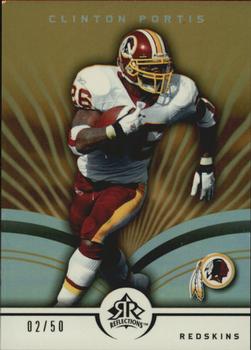 2005 Upper Deck Reflections - Gold #98 Clinton Portis Front