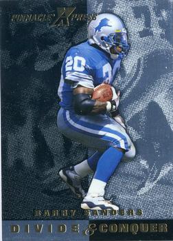 1997 Pinnacle X-Press - Divide & Conquer #6 Barry Sanders Front