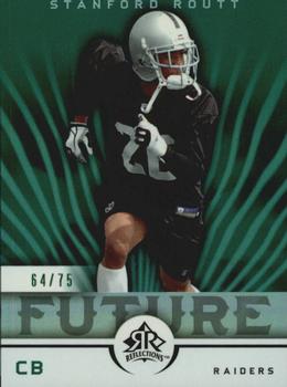 2005 Upper Deck Reflections - Green #124 Stanford Routt Front