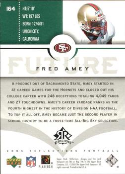2005 Upper Deck Reflections - Green #164 Fred Amey Back
